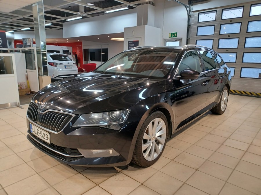 Skoda Superb Combi 2,0 TDI 190 4×4 Ambition BusinessLine DSG Autom. Webasto+lämmit tuulilasi+vetokoukku 2018 245000km, Auto-Jeni Oy, Varkaus, 14900€